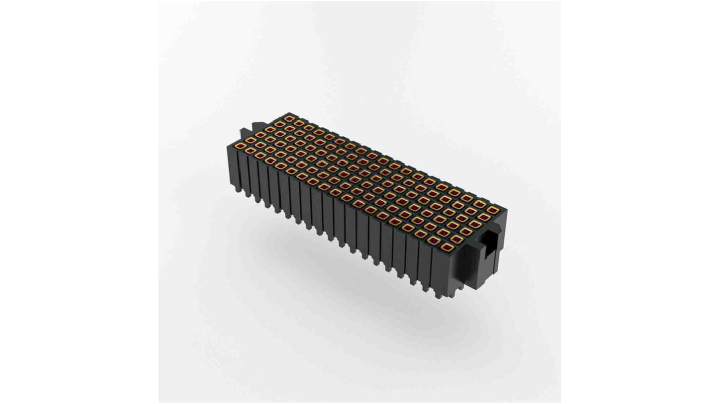 Gniazdo PCB 114 -pinowe 6 -rzędowe raster: 1.27mm Złącze Proste