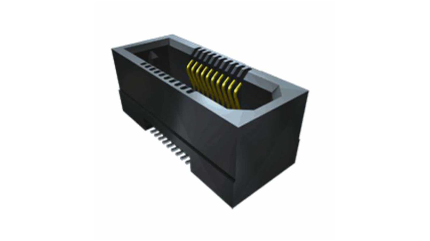 Gniazdo PCB 40 -pinowe 2 -rzędowe raster: 0.5mm typu płytka – płytka Pionowy SMD