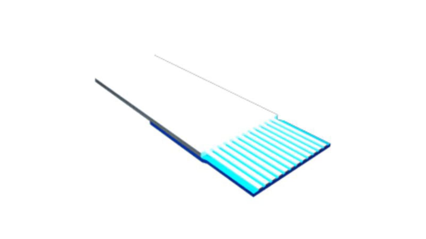 Samtec FJH Series FFC Ribbon Cable, 10-Way, 0.5mm Pitch, 4mm Length