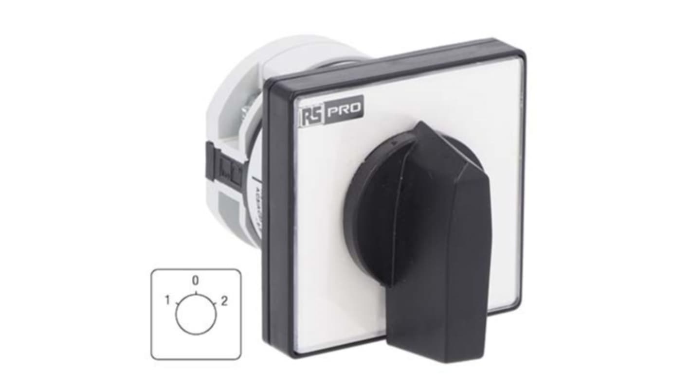 RS PRO, 1P 3 Position Changeover Cam Switch, 690 V, 16A