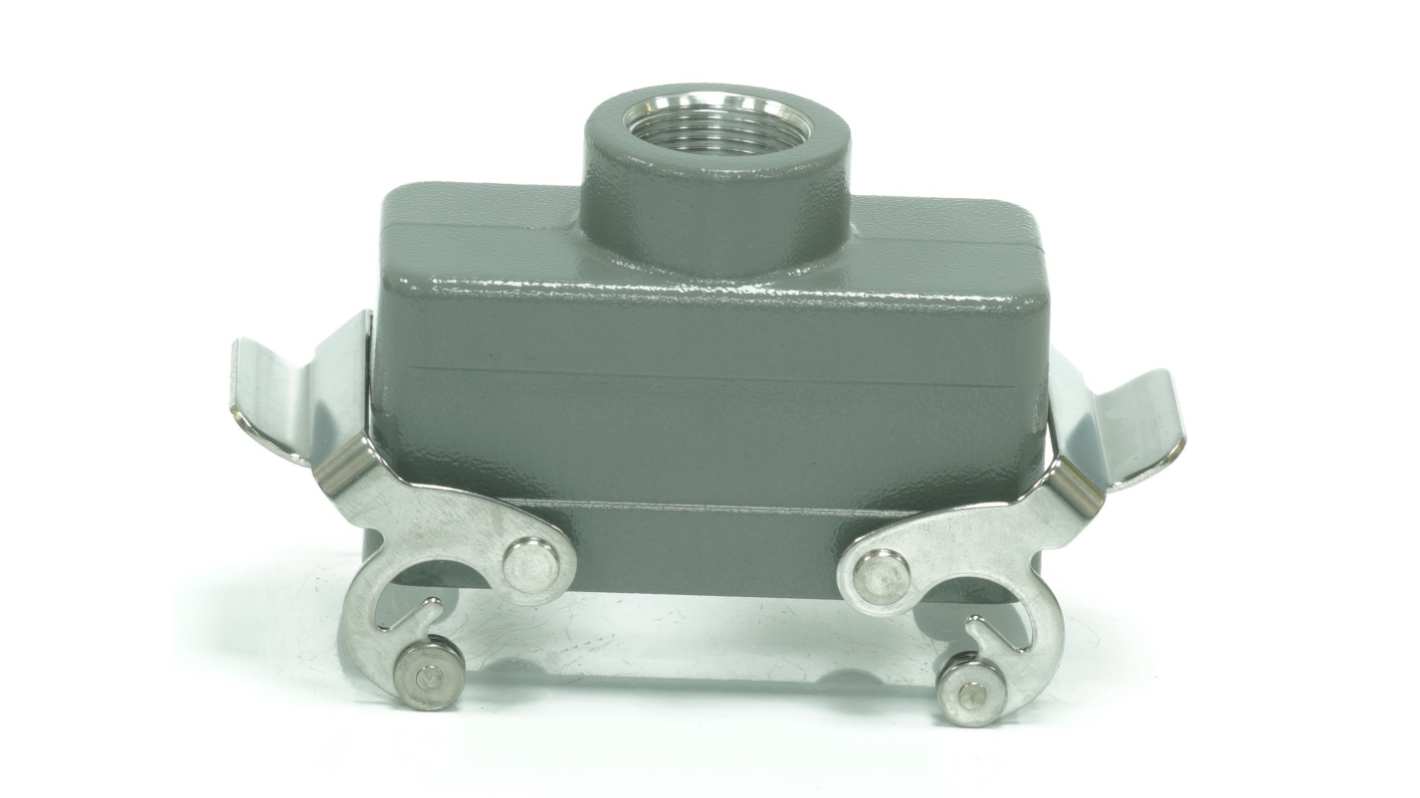 RS PRO Heavy Duty Power Connector Housing, M25 Thread, Top Entry