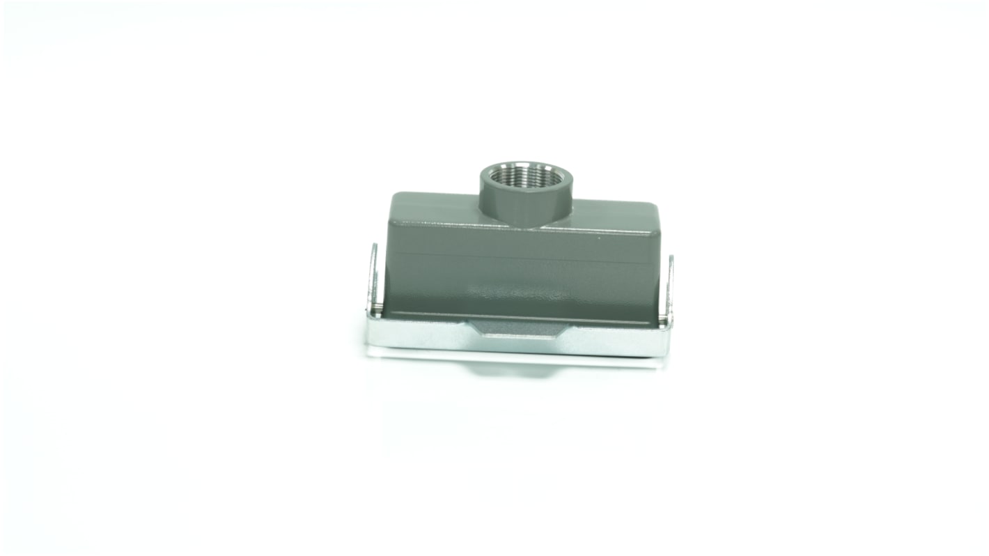 Base para conector industrial con entrada superior RS PRO, con rosca M32, 1 palanca, para usar con Encastres de altas