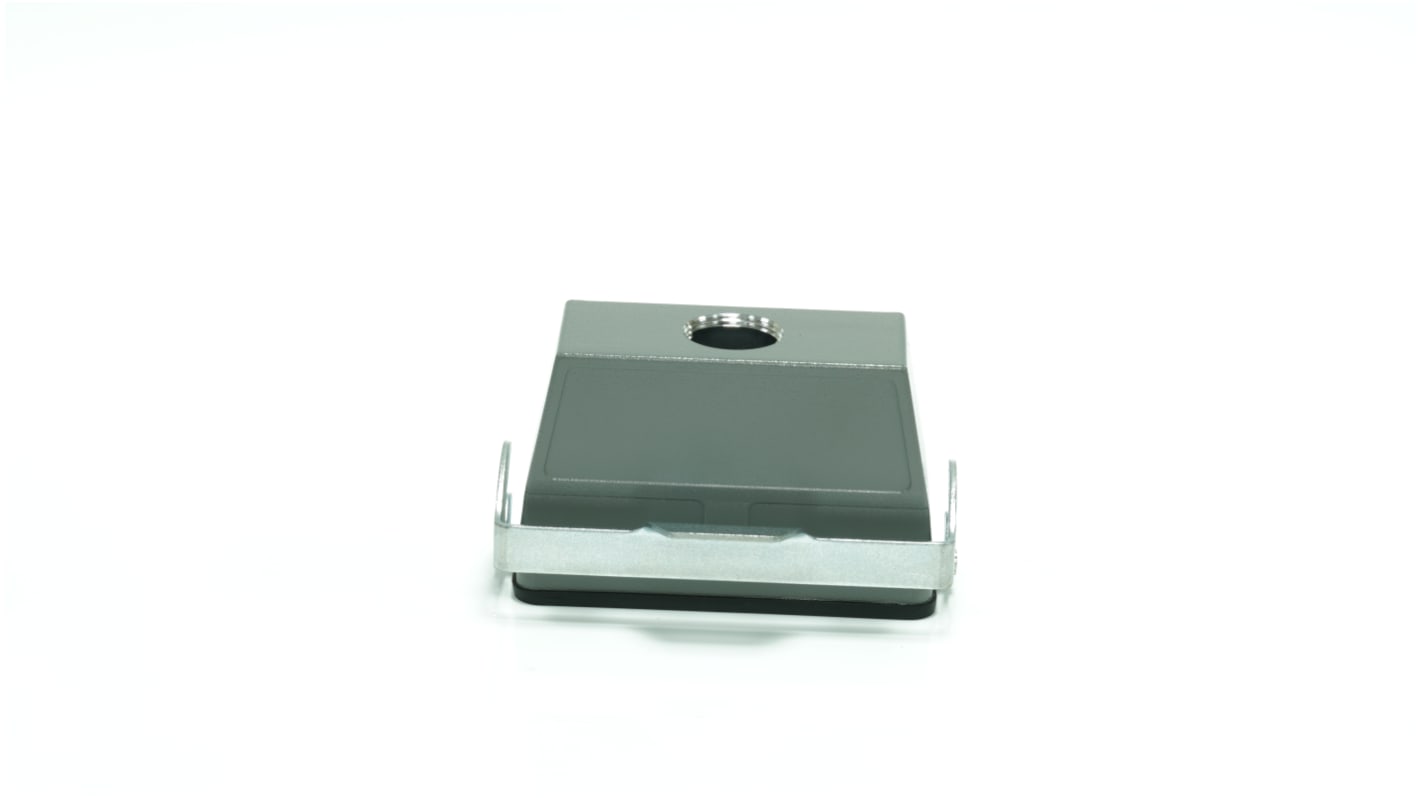 Base para conector industrial con entrada superior RS PRO, con rosca PG21, 1 palanca, para usar con Encastres de altas