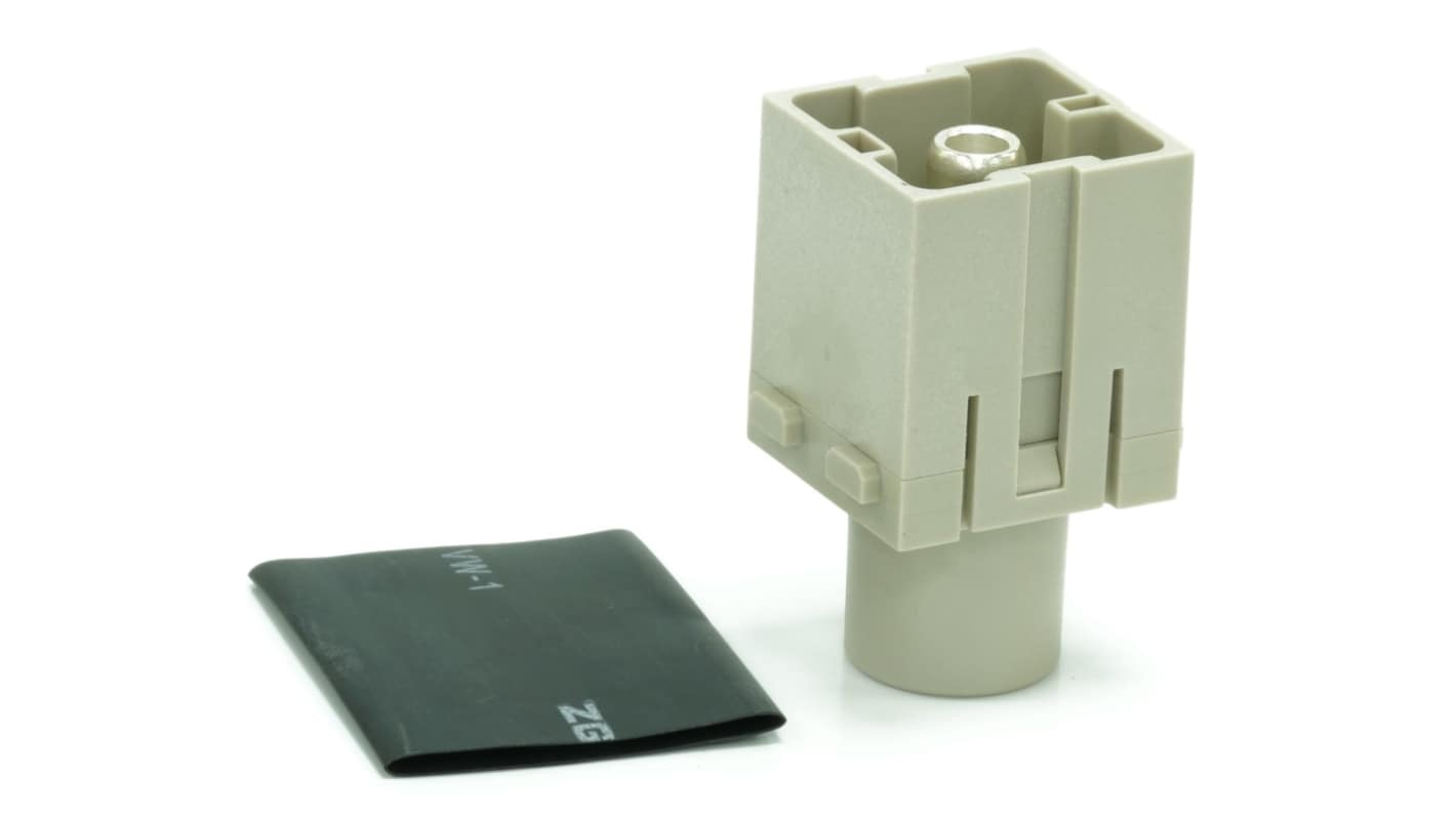 RS PRO Heavy Duty Power Connector Insert, 200A, Male, 1 Contacts