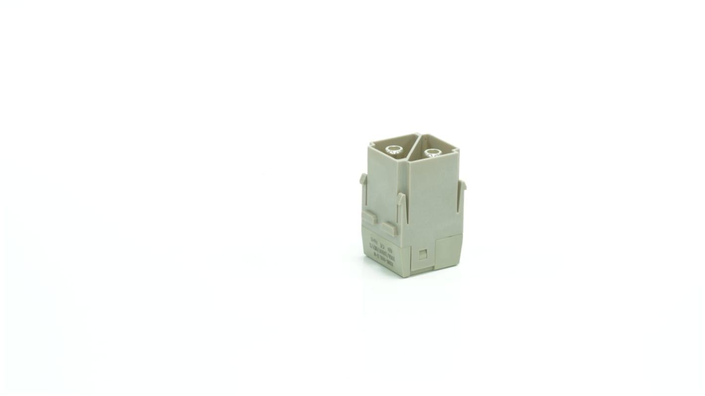 RS PRO Industrie-Steckverbinder Kontakteinsatz, 2-polig 100A Stecker, für Gehäuse RS Pro RS-H6B, RS-H10B, RS-H16B und