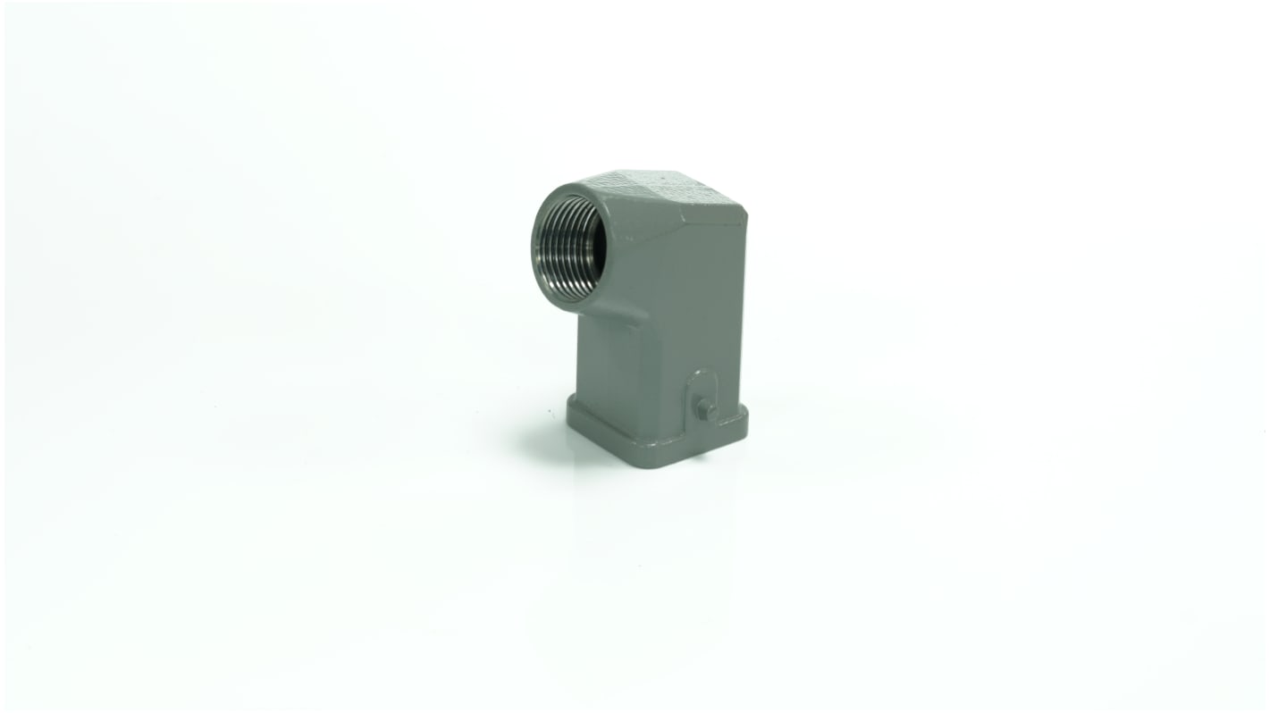 Base para conector industrial con entrada lateral RS PRO tamaño RS-H3A, con rosca M20, 2 palancas, para usar con