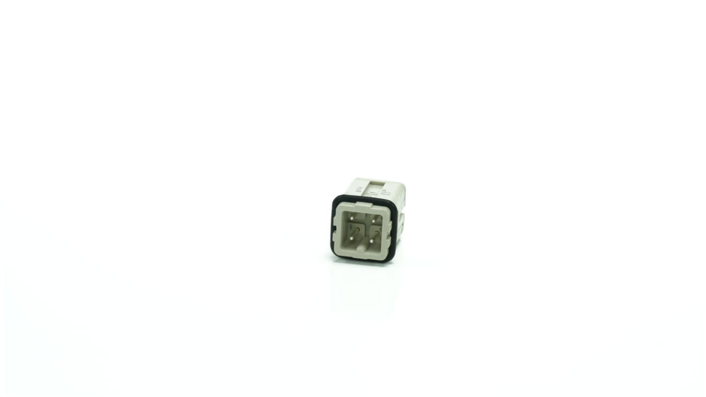 RS PRO ヘビーデューティパワーコネクタインサート コネクタインサート 3極 RS Pro 16 A 圧着端子 2.5mm² 0.14mm²