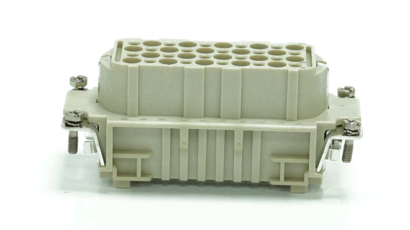 RS PRO Heavy Duty Power Connector Insert, 10A, Female, 40 Contacts
