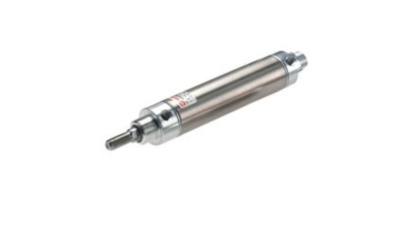 Norgren Pneumatic Piston Rod Cylinder - 32mm Bore, 100mm Stroke, RT/57210/M/25 Series, Double Acting