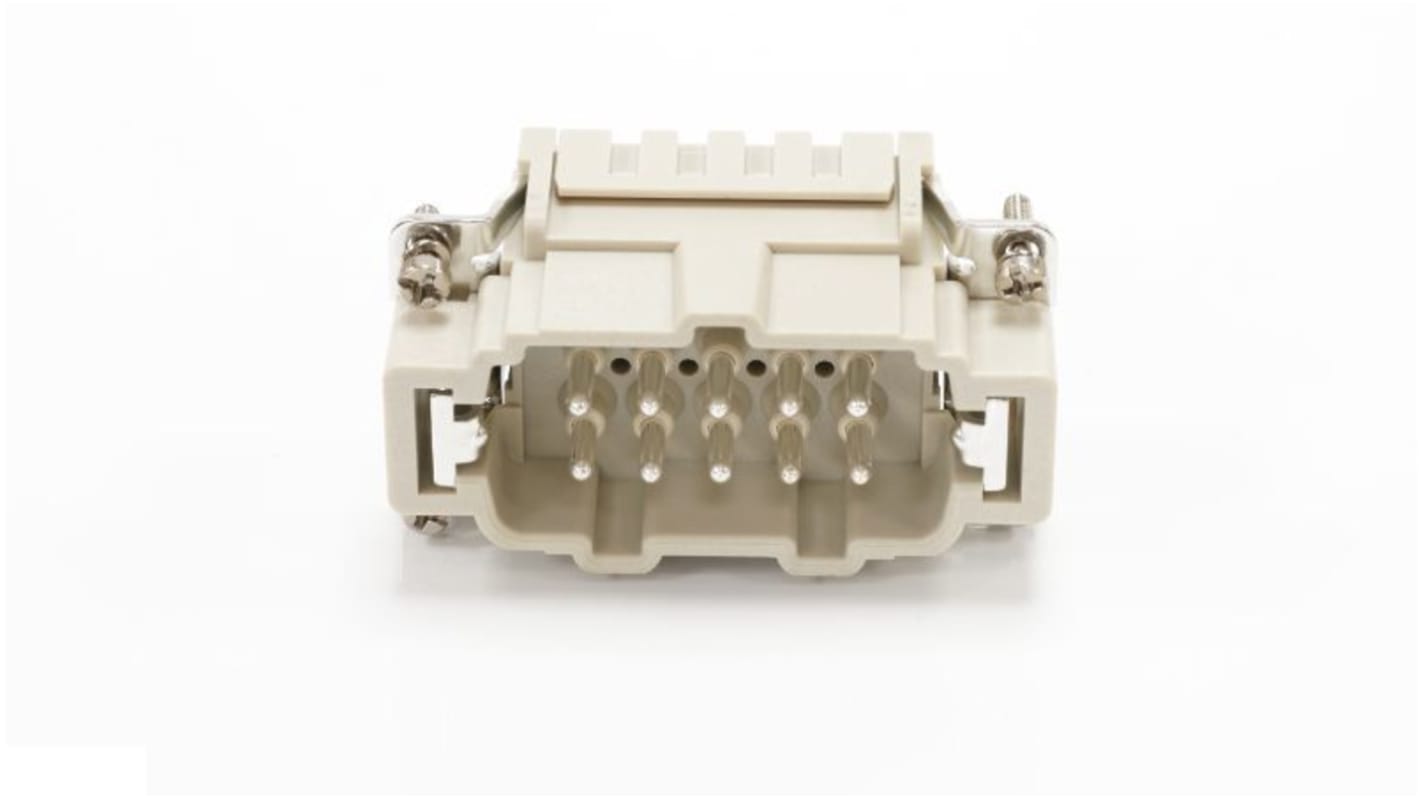 Inserto de conector de potencia RS PRO Macho, configuración 10, para usar con Conectores de alimentación de altas