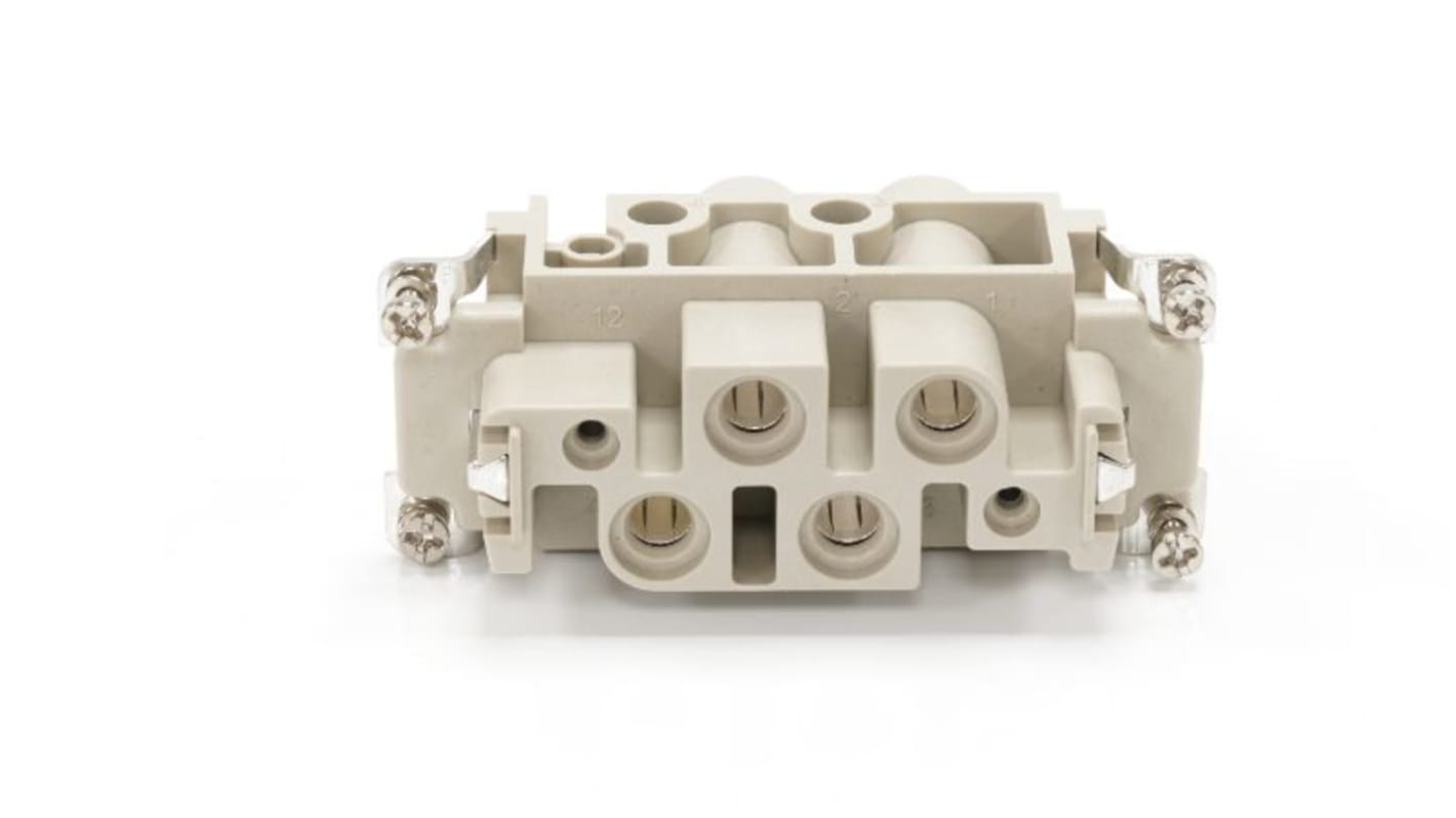 RS PRO Heavy Duty Power Connector Insert, 80A, Female, 4 Contacts