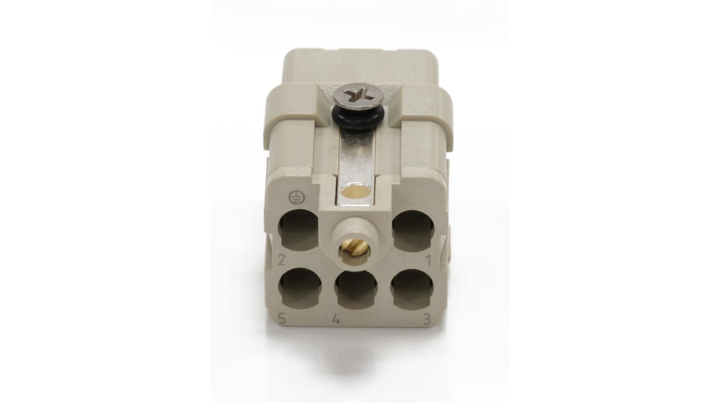 RS PRO 连接器插件, 母座, 5p, 5, 16A, 400V