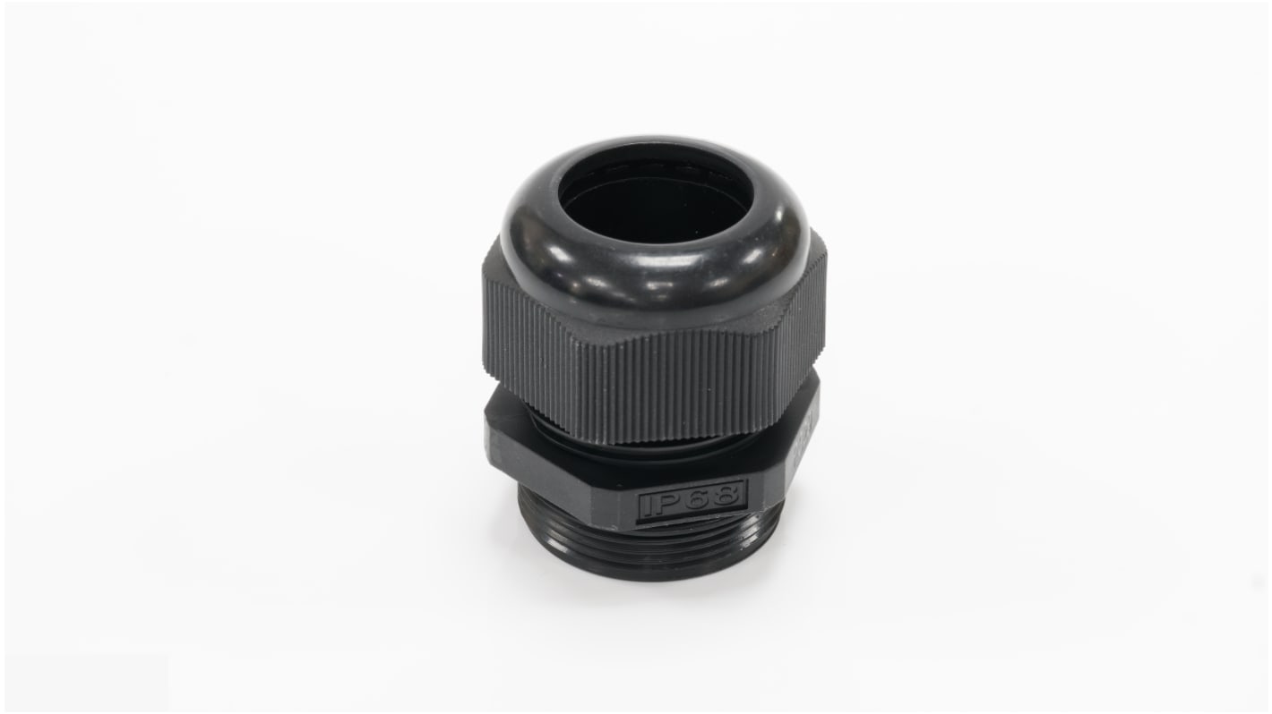 RS PRO Plastic Cable Gland Thread Size PG29, For Use With Heavy Duty Power Connector