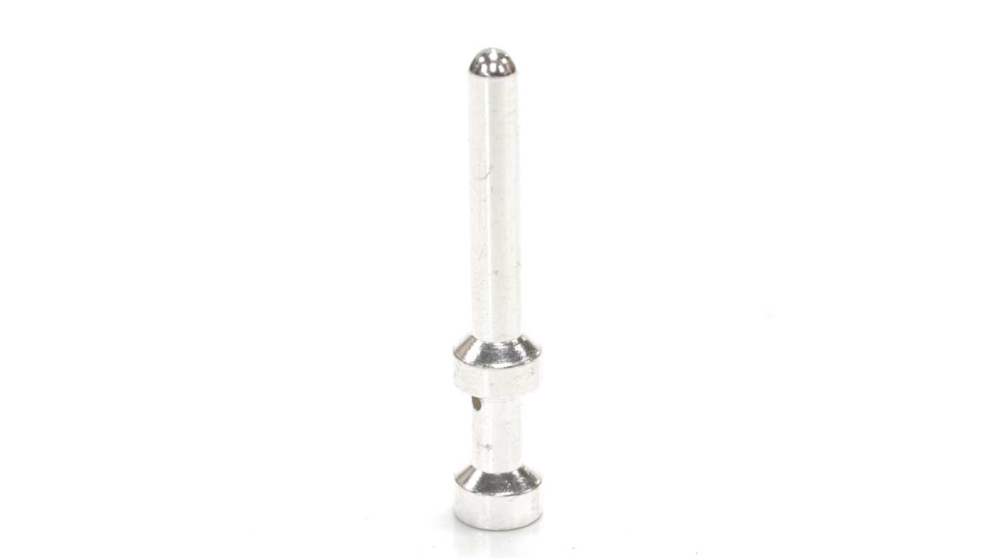 RS PRO Male 16A Crimp Contact Minimum Wire Size 0.14mm² Maximum Wire Size 0.37mm² for use with Heavy Duty Power