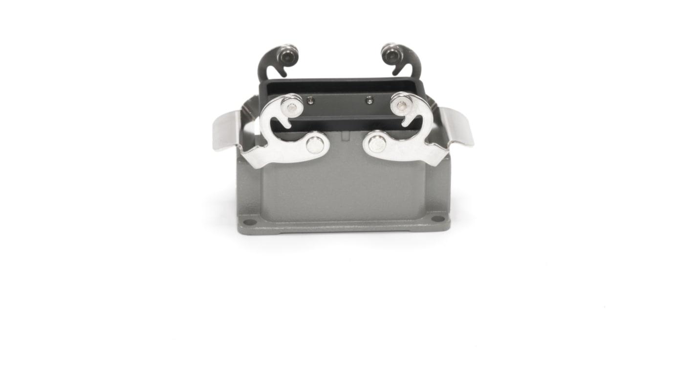 RS PRO Heavy Duty Power Connector Housing, PG16 x 2 Thread, Side Entry