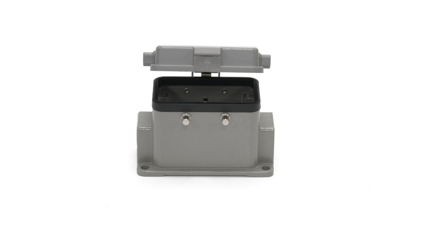 RS PRO Heavy Duty Power Connector Housing, M25 x 2 Thread, Side Entry