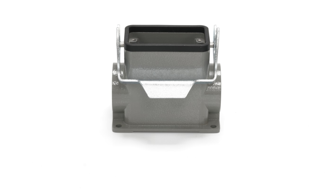 RS PRO Heavy Duty Power Connector Housing, M25 x 2 Thread, Side Entry