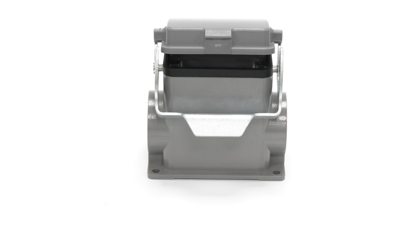 RS PRO Heavy Duty Power Connector Housing, PG29 x 2 Thread, Side Entry