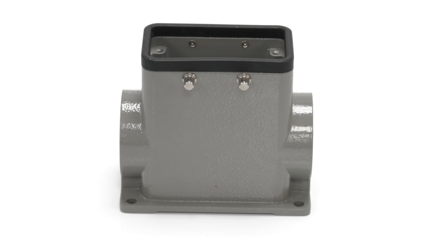 RS PRO Heavy Duty Power Connector Housing, M25 x 2 Thread, Side Entry