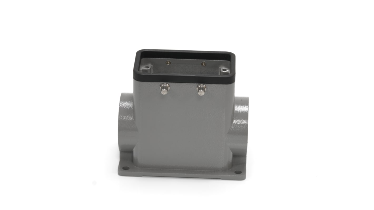 RS PRO Heavy Duty Power Connector Housing, PG29 x 2 Thread, Side Entry