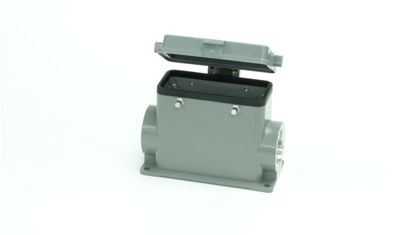 RS PRO Heavy Duty Power Connector Housing, M32 Thread, Side Entry