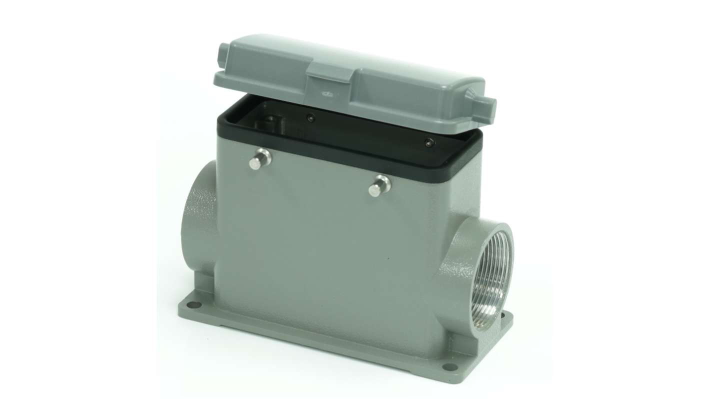 RS PRO Heavy Duty Power Connector Housing, PG29 Thread, Side Entry