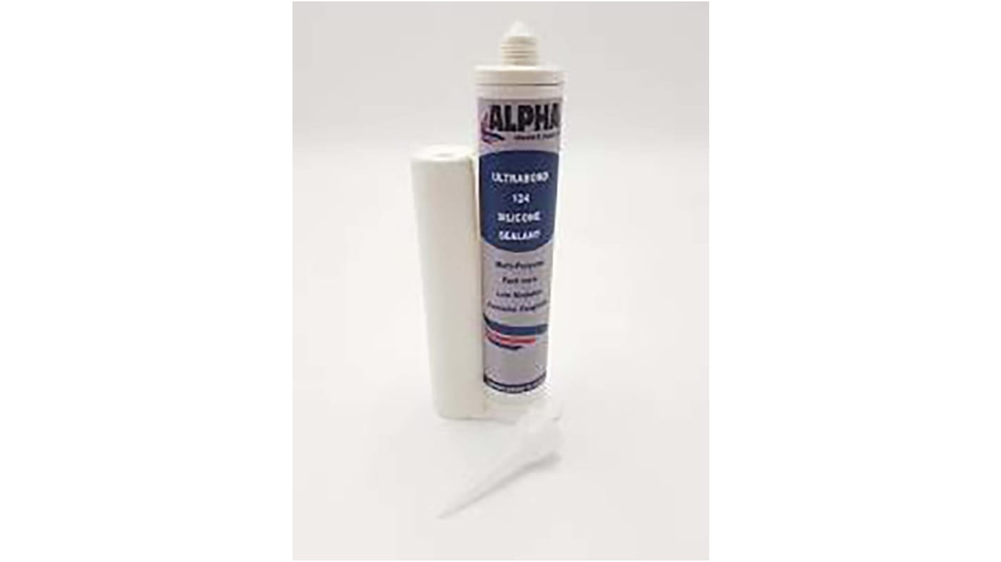 Alpha Adhesives & Sealants Ltd Alpha 124 Clear Sealant Liquid 75 ml Cartridge