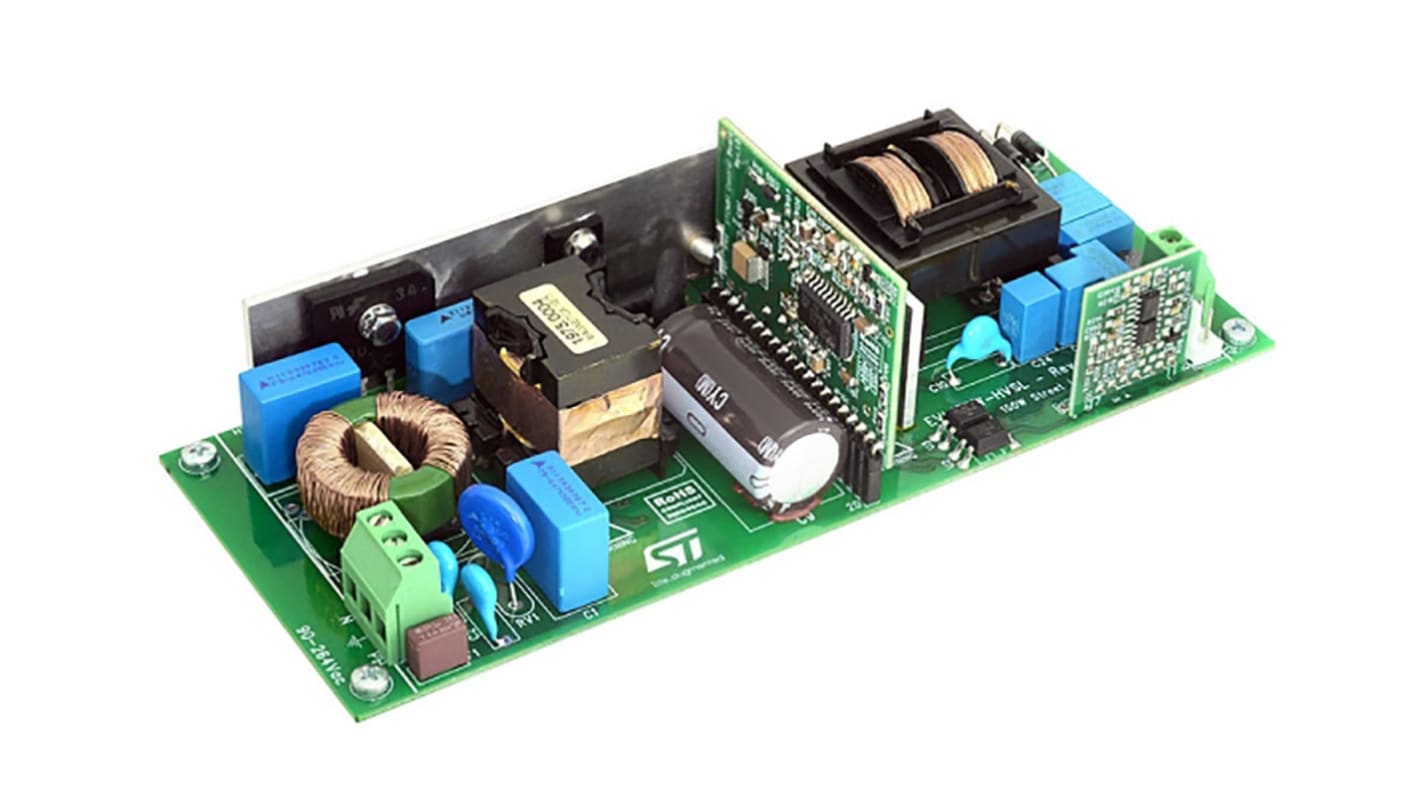 STMicroelectronics EVL150W-HVSL, 150 V - 150 W LED driver LED Driver Evaluation Board for STCMB1 for High-powerstreet