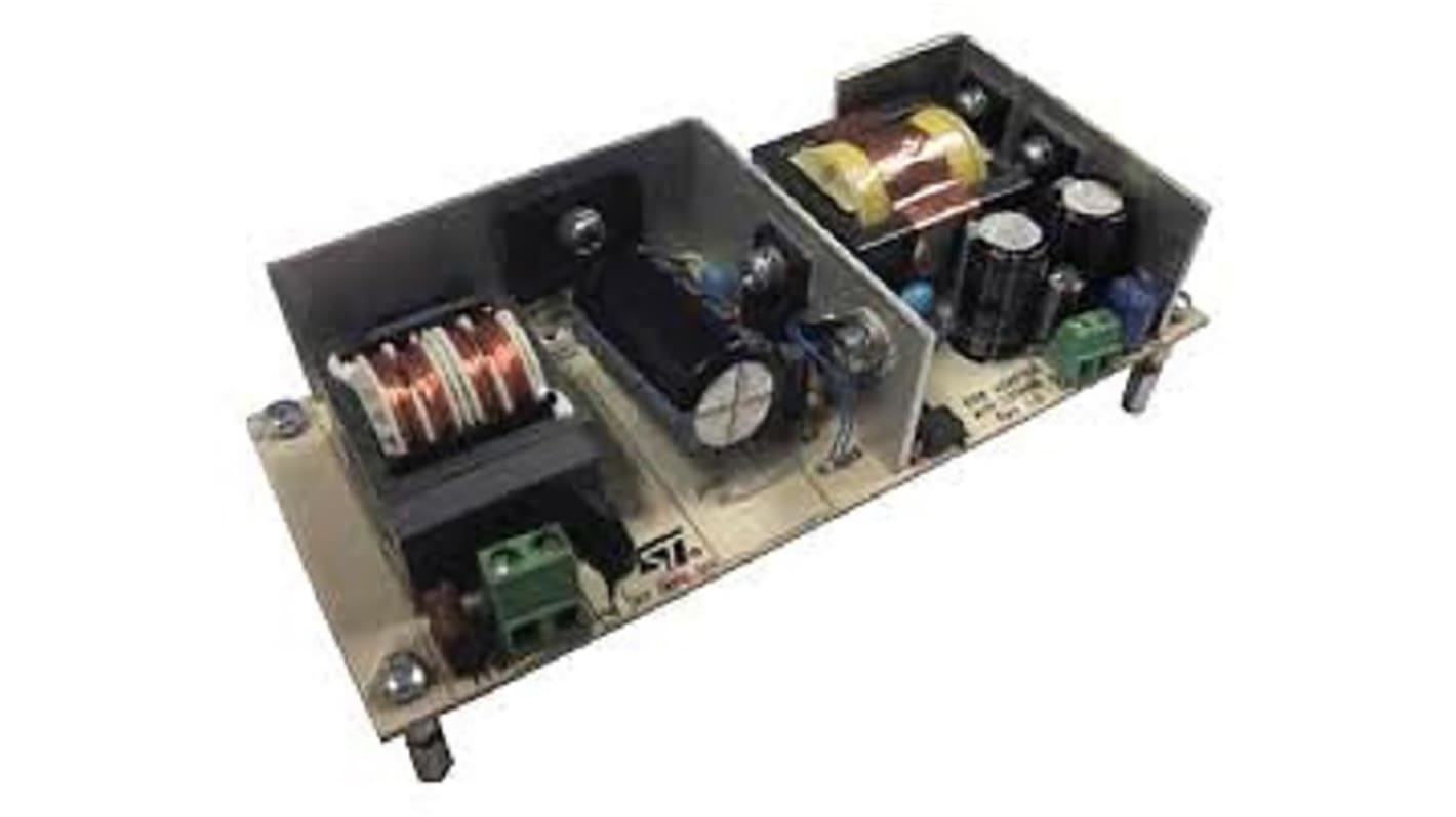 STMicroelectronics 19V - 65W Quasi Resonant Flyback Adapter Board Power Management Unit (PMU) for L6566B, STF7NM80,
