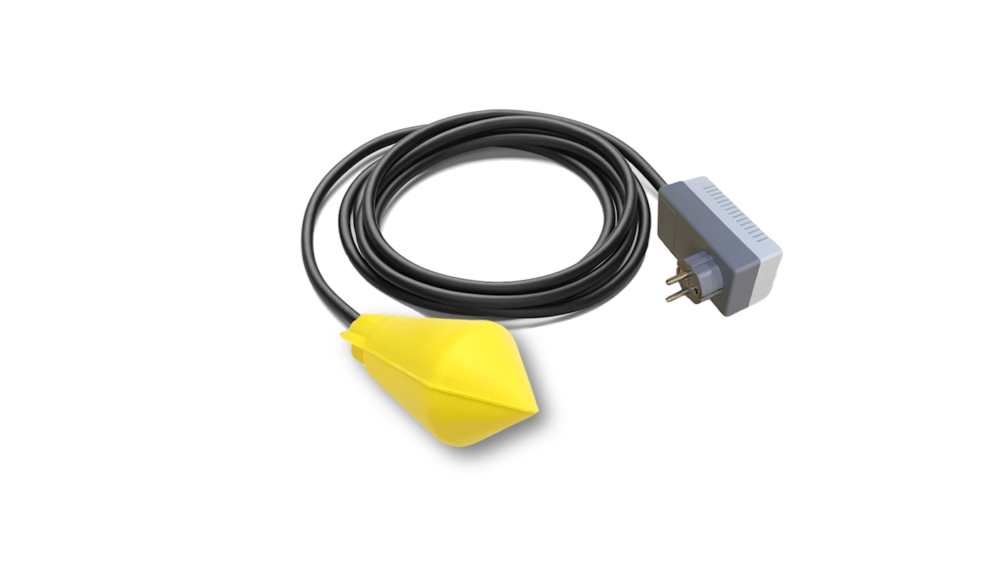 ATMI Cable Mount ABS Float Switch, Float, 5m Cable, SPDT, 250V ac Max, 125V dc Max