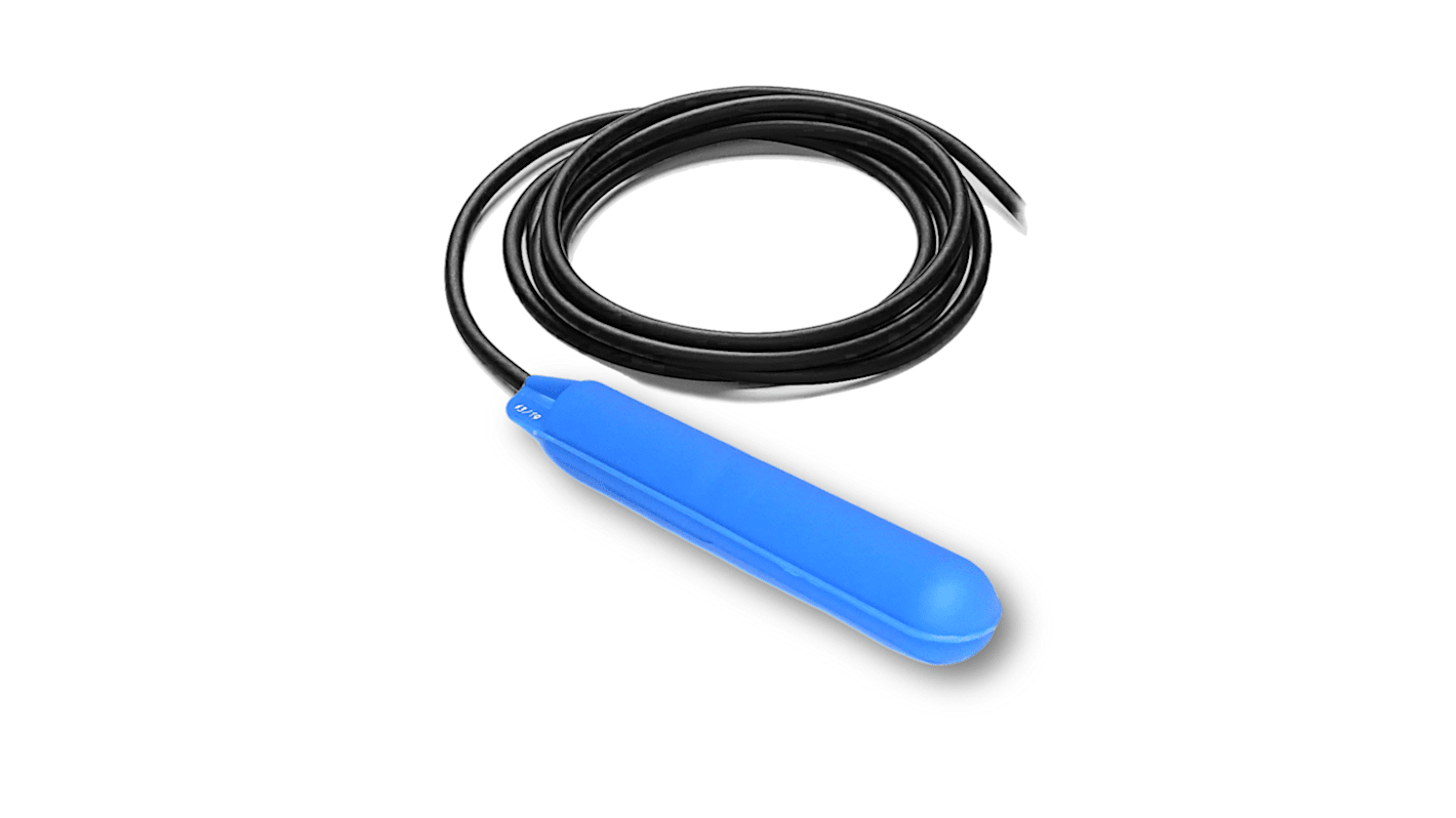 ATMI Cable Mount Copolymer Polypropylene Float Switch, Float, 5m Cable, SPDT, 250V ac Max, 125V dc Max