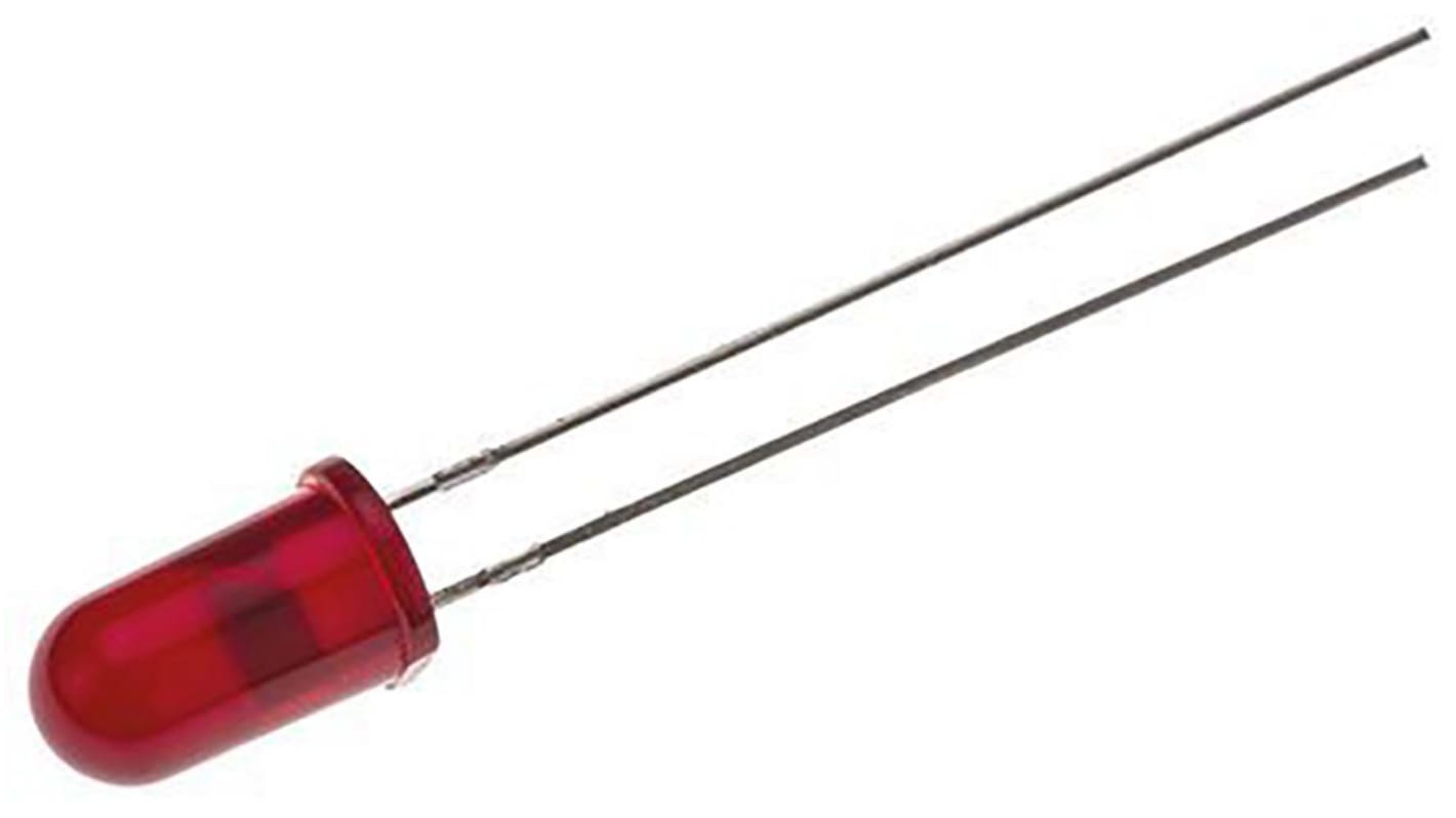 Broadcom1.9 V Red LED Through Hole, HLMP HLMP-3301