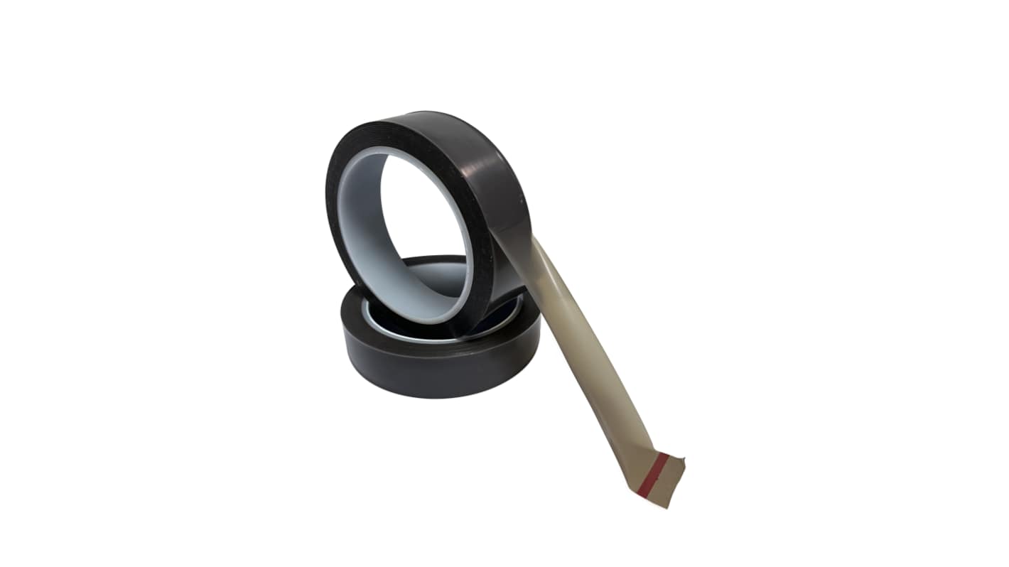 RS PRO 灰色生料带, 最高工作温度+260°C, 0.08mm厚, 25mm宽