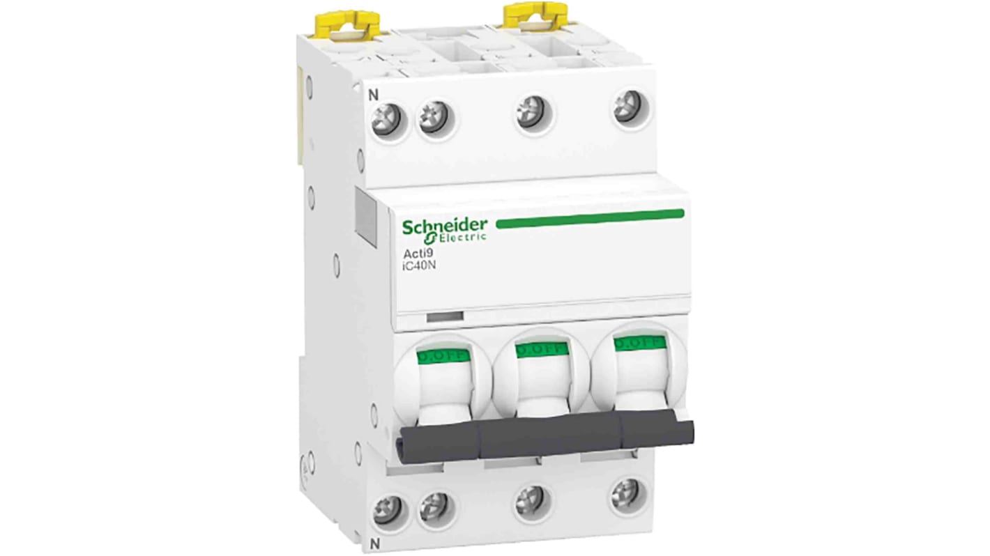 Interruttore magnetotermico Schneider Electric 3P 32A, Tipo C