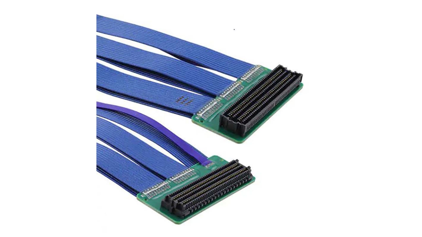 Samtec HDR Series Flat Ribbon Cable, 257mm Length