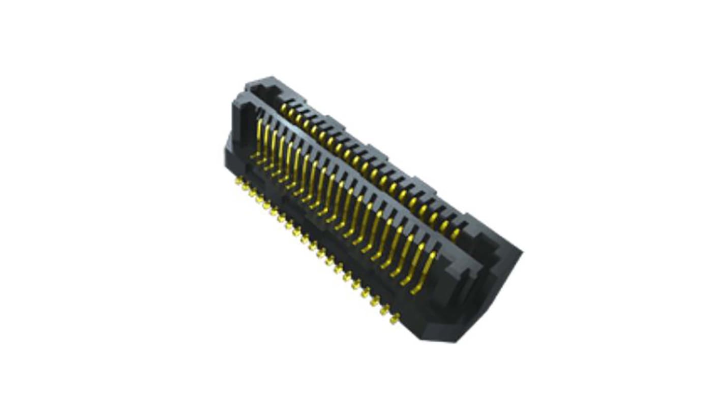 Conector macho para PCB Samtec serie LSS de 10 vías, 2 filas, paso 0.635mm, Montaje Superficial