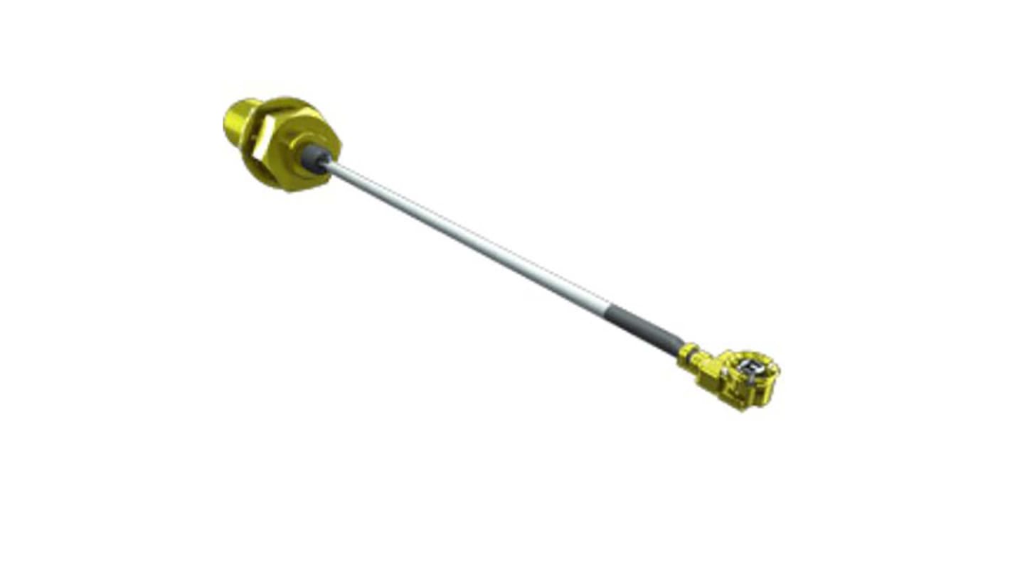 Samtec MH113 Series Male MHF1 to SMA, 150mm, RF Coaxial, Terminated50 Ω
