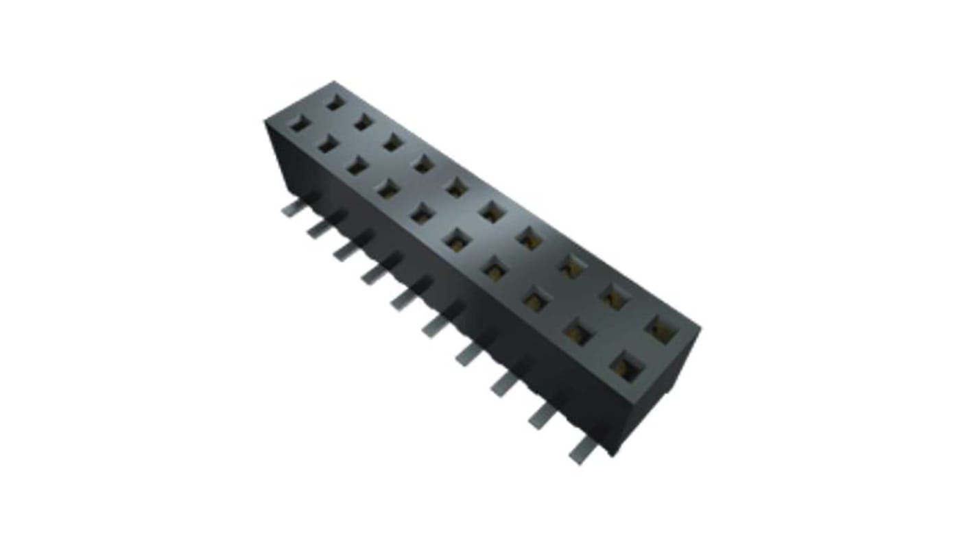 Gniazdo PCB 6 -pinowe raster: 2mm typu płytka – płytka Kąt Proste Przewlekany
