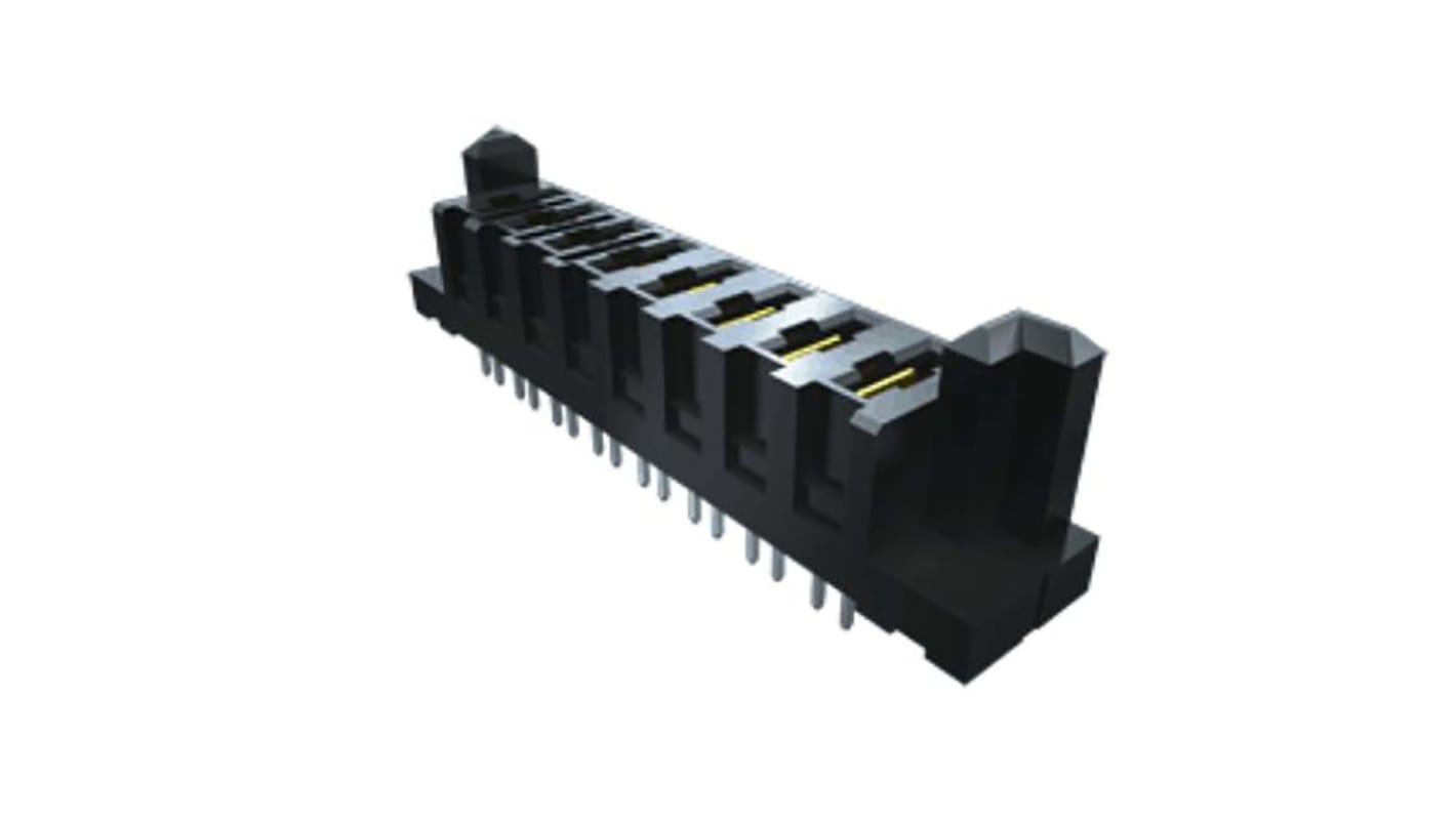 Samtec PES-04-02-L-VT Series Straight PCB Socket, 4-Contact, 1-Row, 6.35mm Pitch