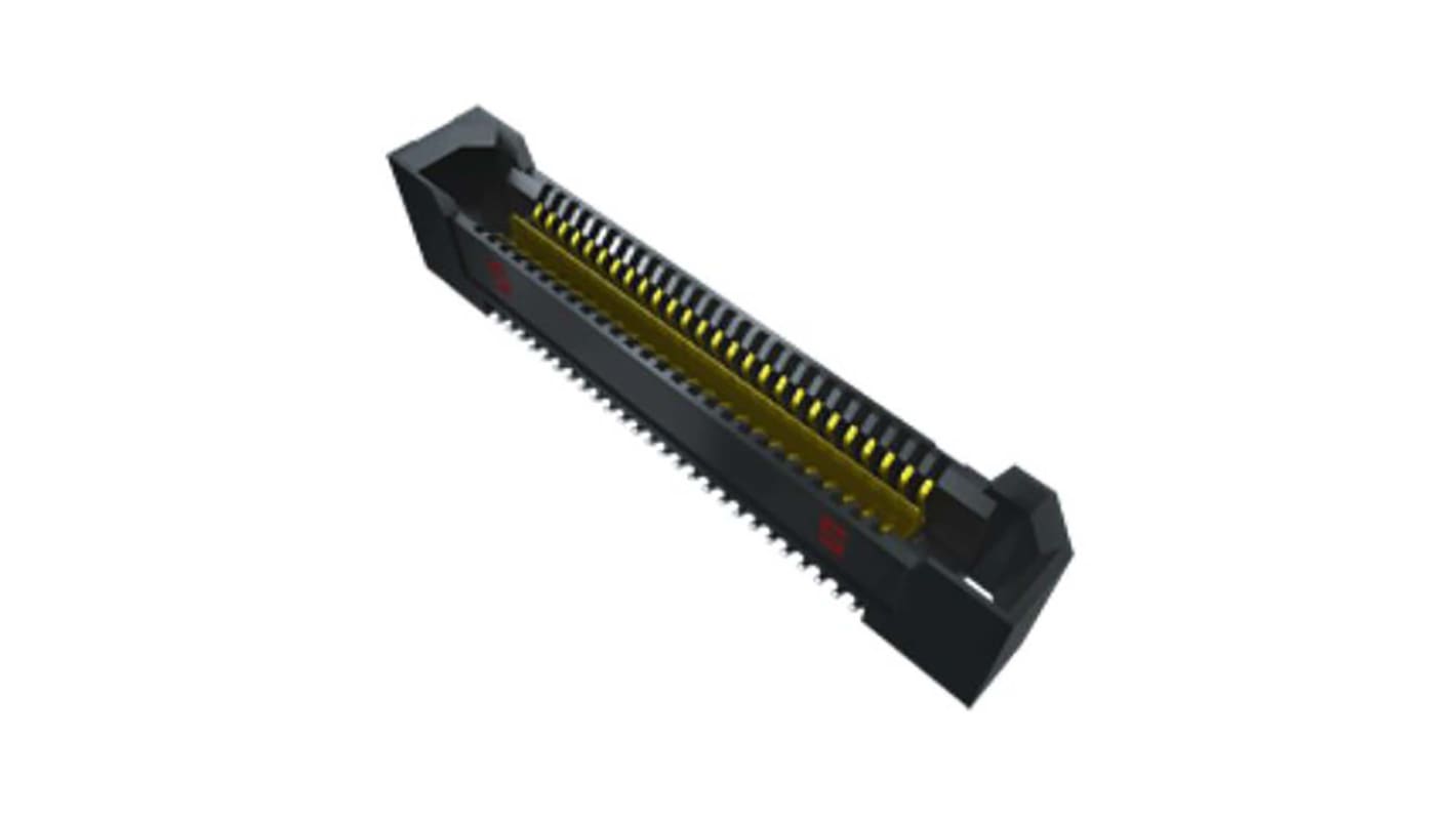 Samtec 基板接続用ソケット, 52 Pin 2 列 0.8mm ピッチ 表面実装