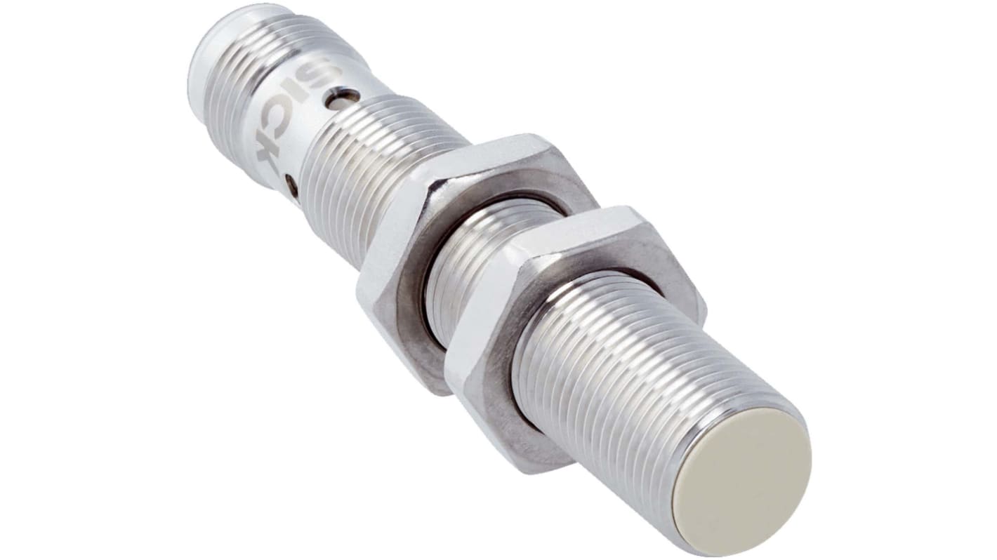 Rs-Online Sensore di prossimità Cilindro filettato SICK M12 rilevamento 4 mm 10 → 30 V CC