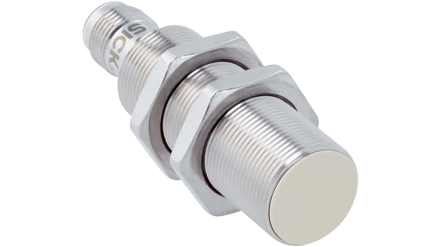 Rs-Online Sensore di prossimità Cilindro filettato SICK M18 rilevamento 8 mm 10 → 30 V CC
