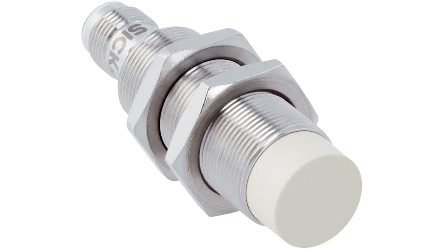 Rs-Online Sensore di prossimità Cilindro filettato SICK M18 rilevamento 12 mm 10 → 30 V CC