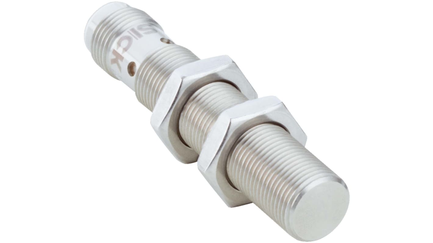 Rs-Online Sensore di prossimità Cilindro filettato SICK M12 rilevamento 4 mm 10 → 30 V CC