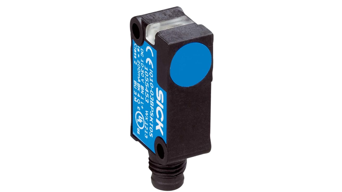 Rs-Online Sensore di prossimità a parallelepipedo SICK rilevamento 3 mm 10 → 30 V CC