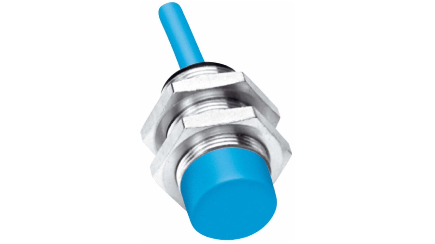 Rs-Online Sensore di prossimità Cilindro filettato SICK M18 rilevamento 8 mm 7 5 → 25 V cc