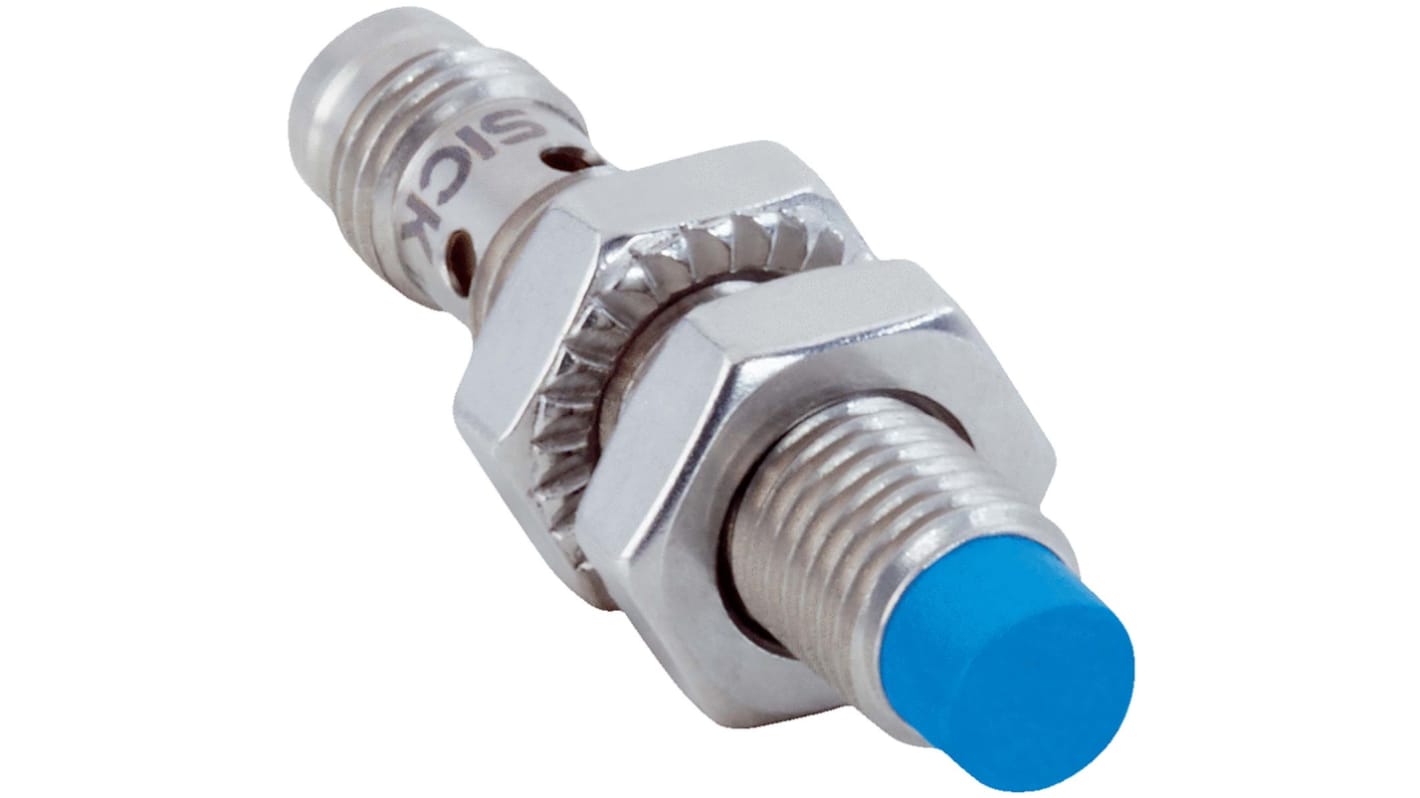 Sick Inductive Barrel Proximity Sensor, M8, 4 mm Detection, NPN NC, 10 → 30 V dc