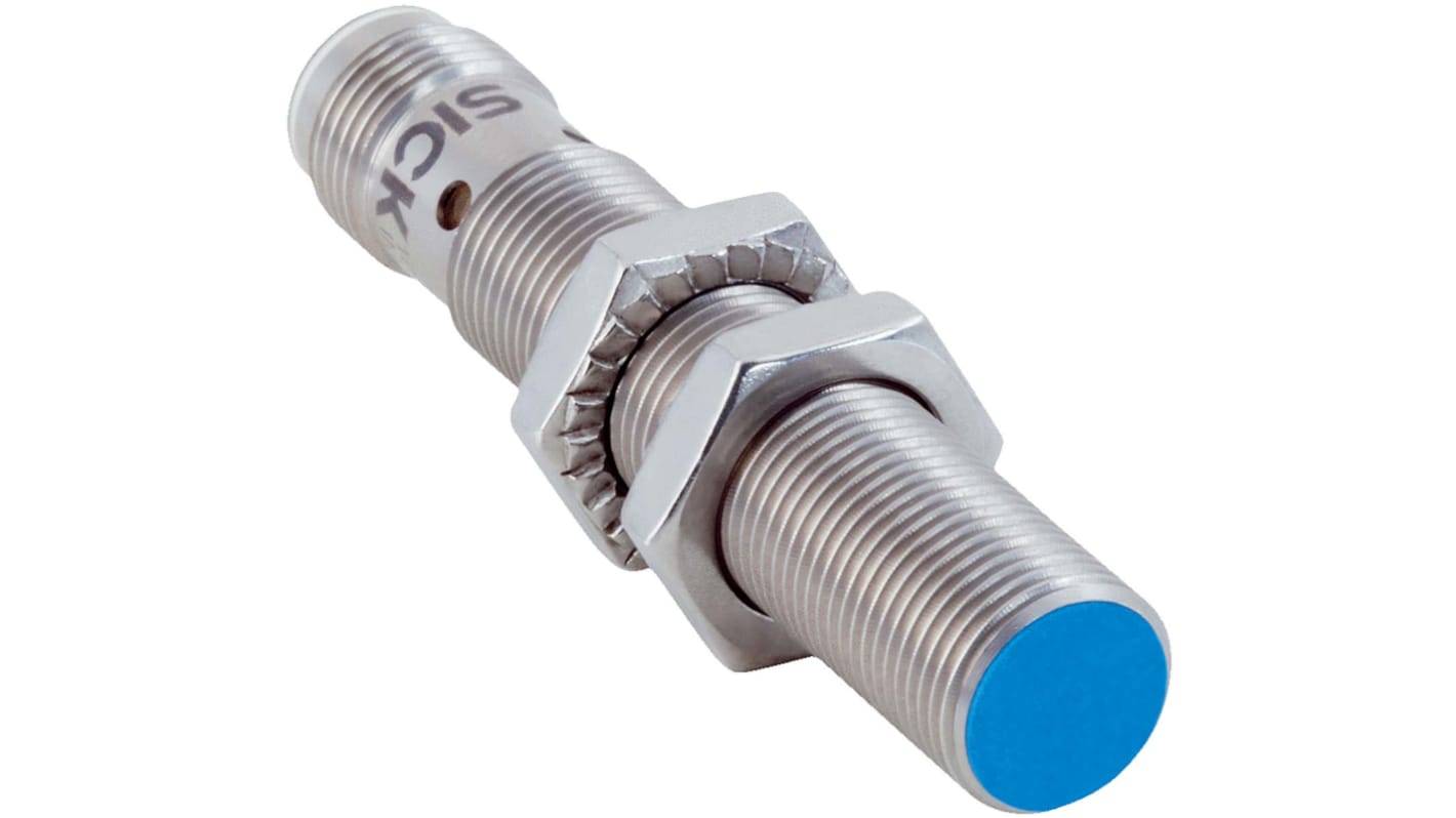 Rs-Online Sensore di prossimità Cilindro filettato SICK M12 rilevamento 4 mm 10 → 30 V CC