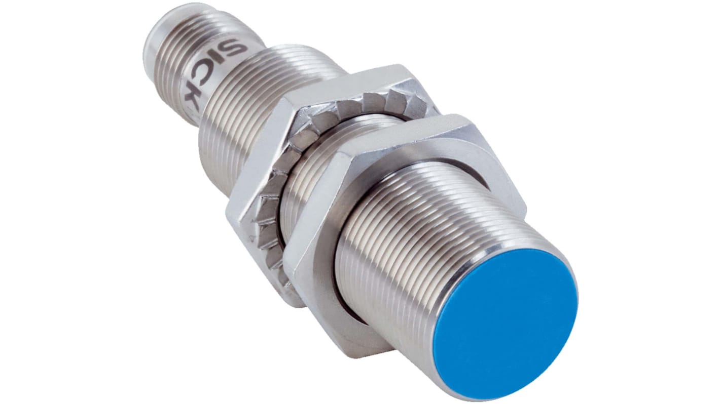 Rs-Online Sensore di prossimità Cilindro filettato SICK M18 rilevamento 8 mm 10 → 30 V CC
