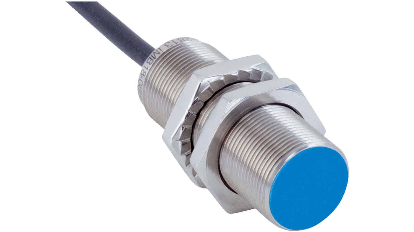 Rs-Online Sensore di prossimità Cilindro filettato SICK M18 rilevamento 8 mm 10 → 30 V CC